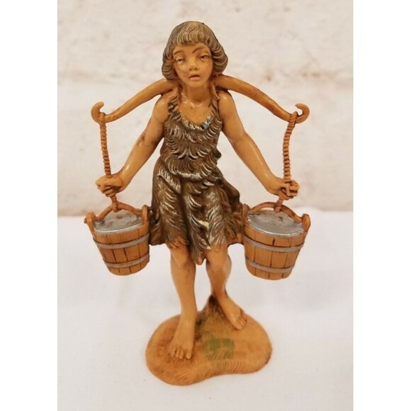 Fontanini Depose Italy Water Boy Nativity Village Figure 5" - Picture 1 of 5